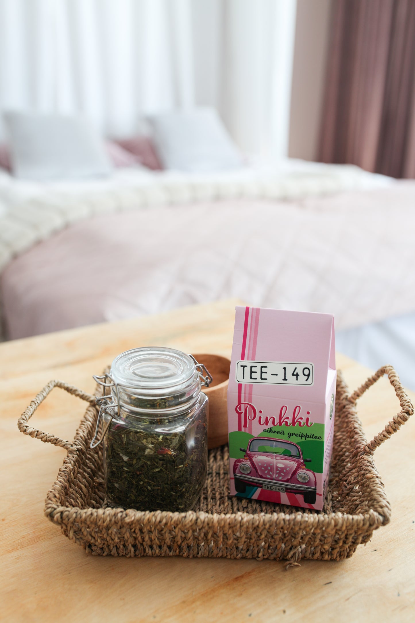 Vihreä greippitee pinkki 60g