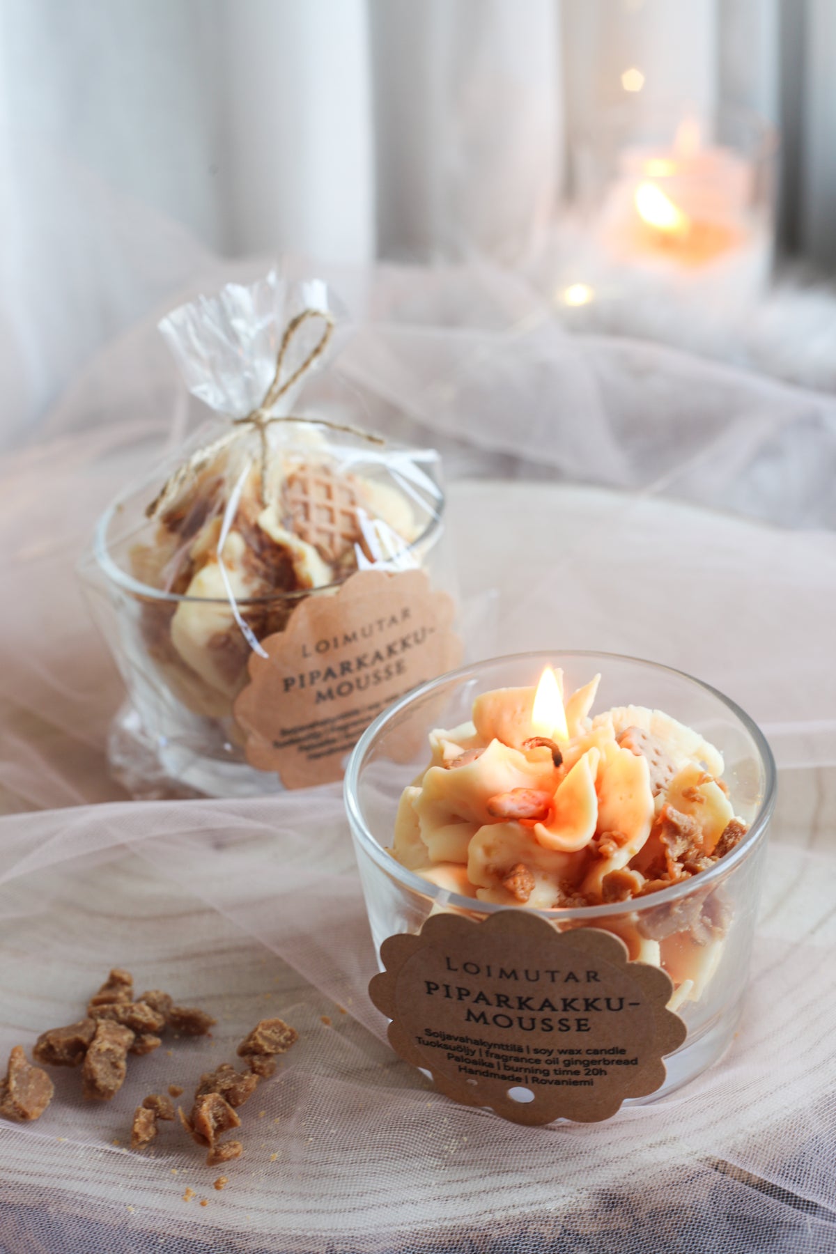 Gingerbread mousse