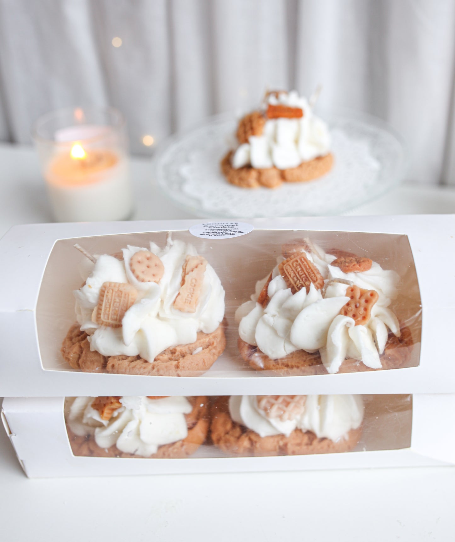 Caramel cookie -kynttilä