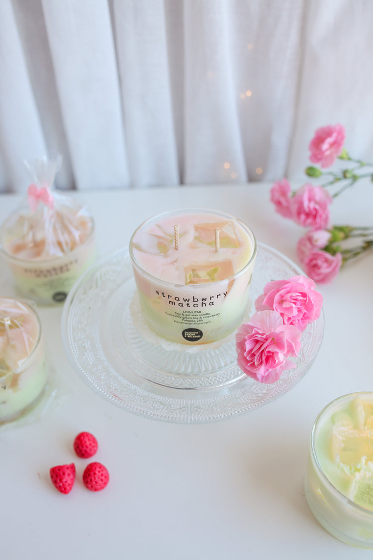 Strawberry matcha