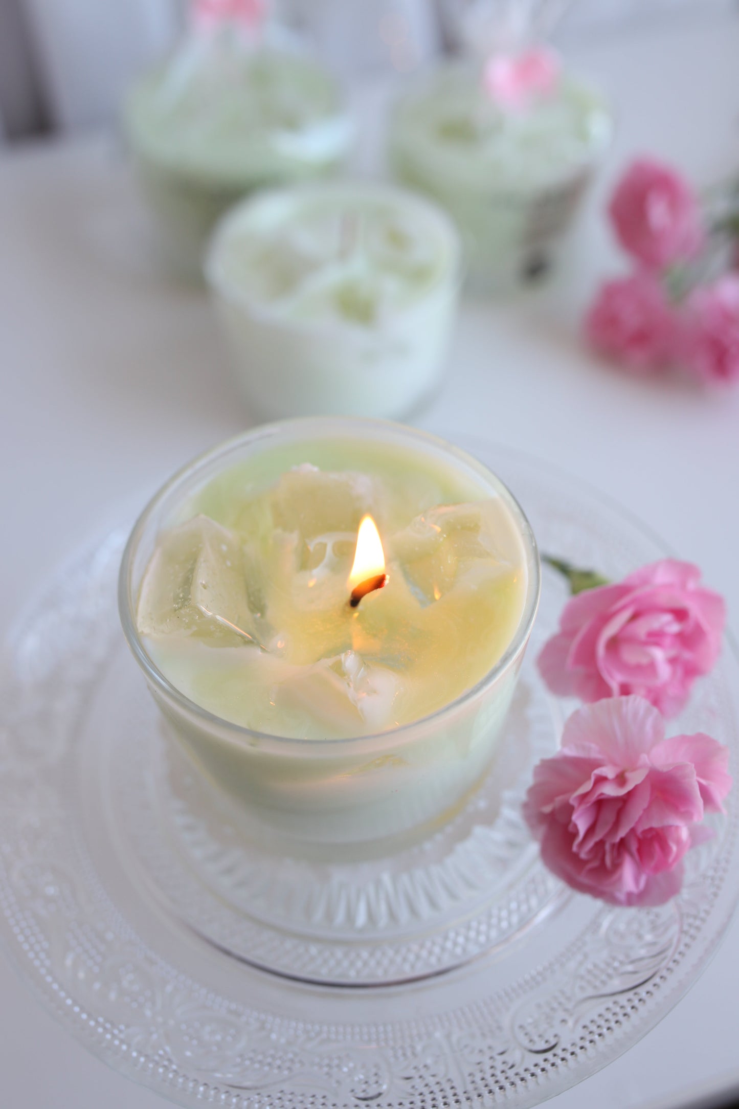 Ice matcha latte