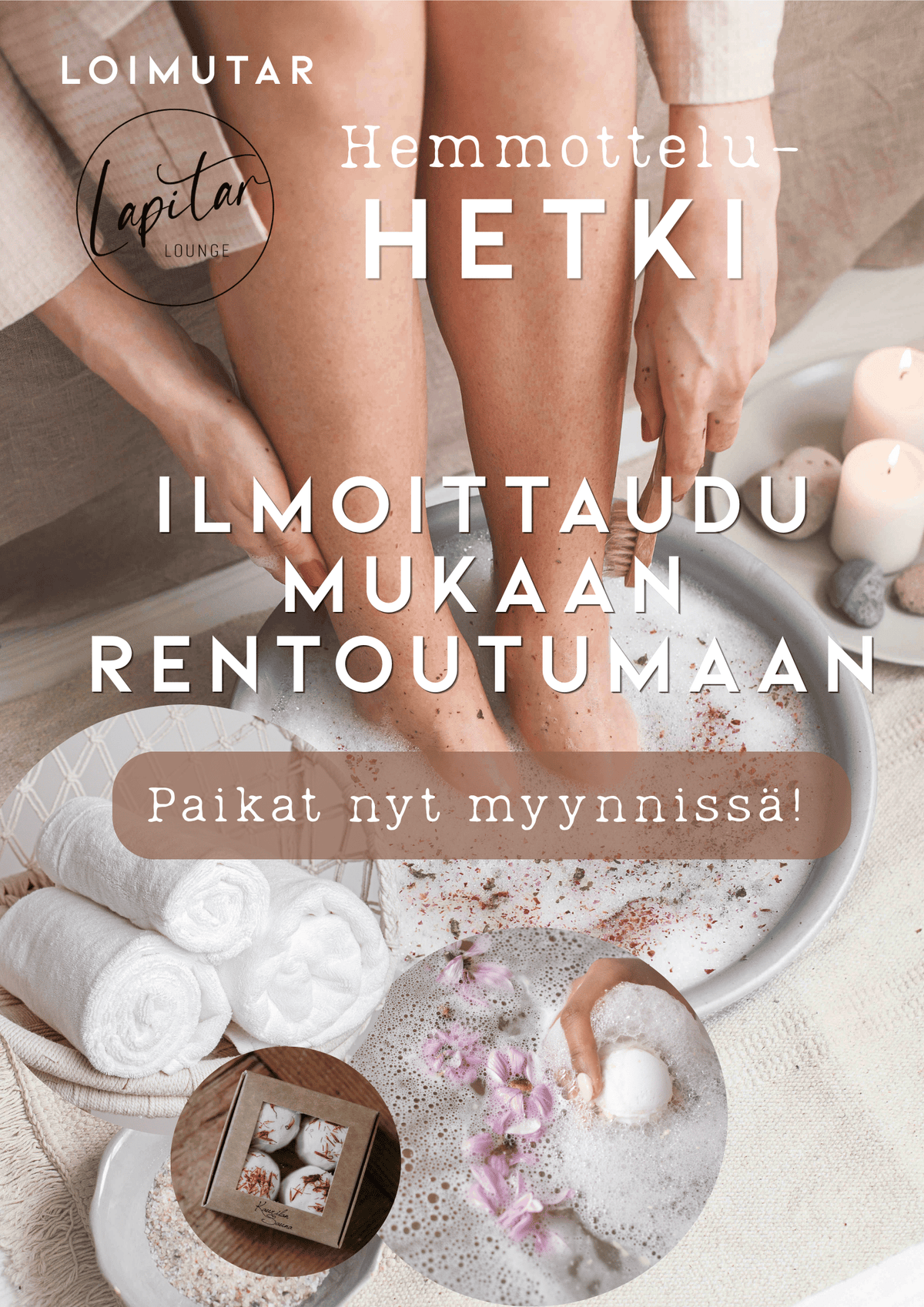 Hemmotteluhetki Lapitar Loungessa