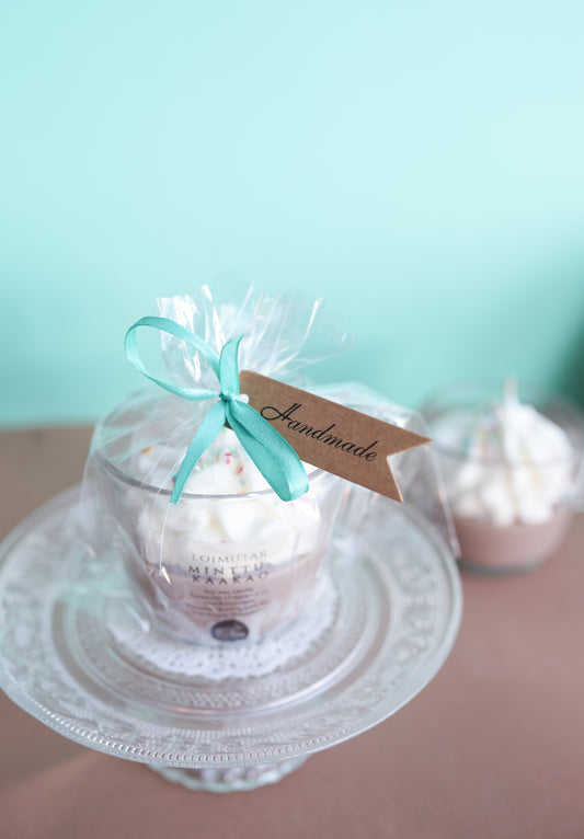 Minttukaakao soijavahakynttilä