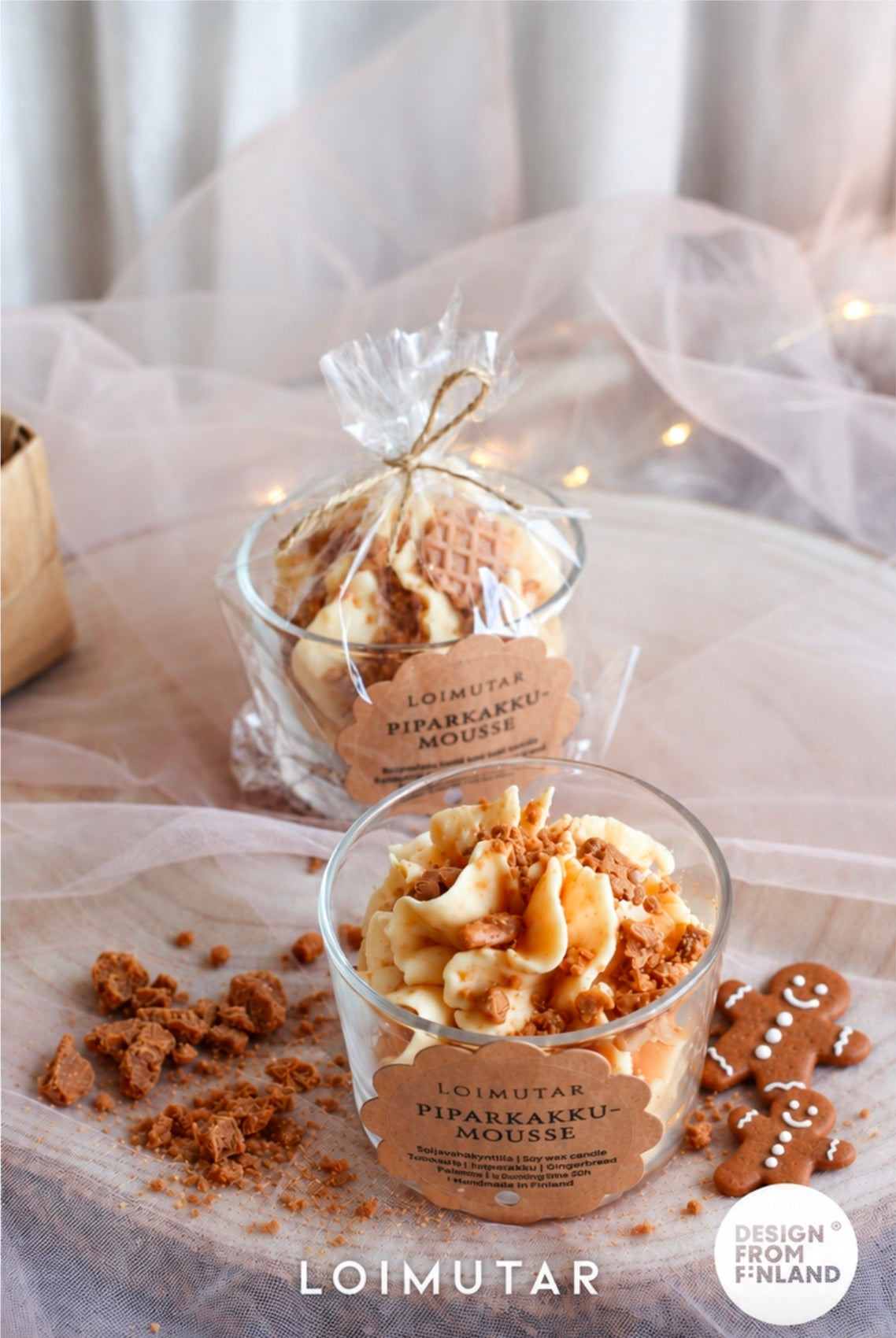 Gingerbread mousse