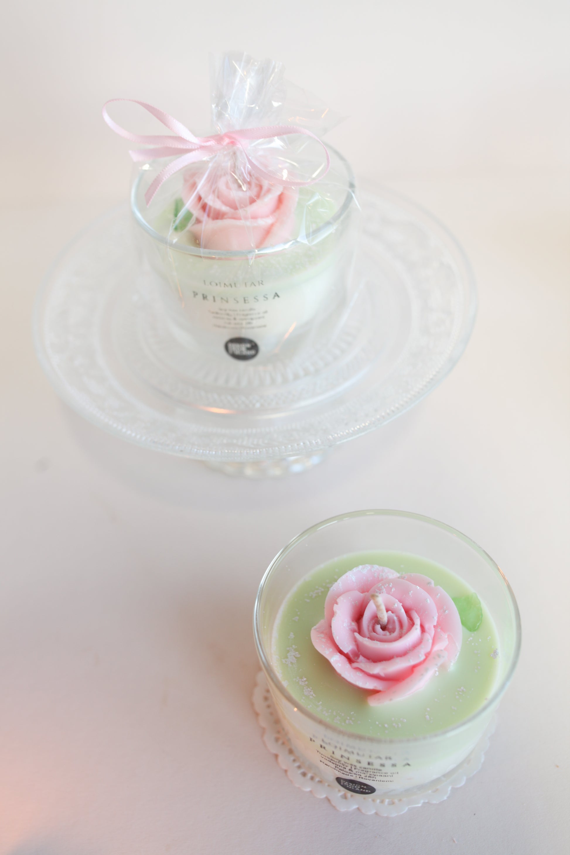 Marsipaanin tuoksuinen kynttilä