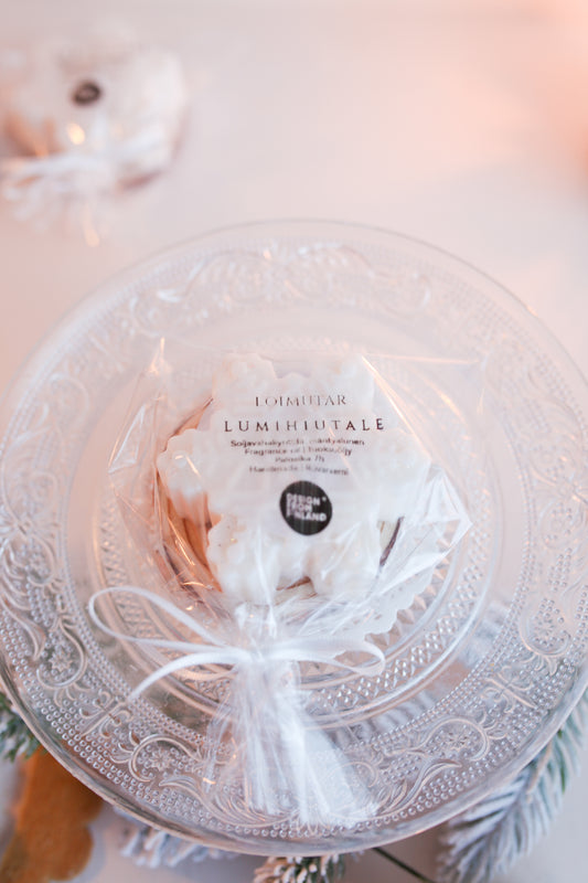 Lumihiutale puualusella