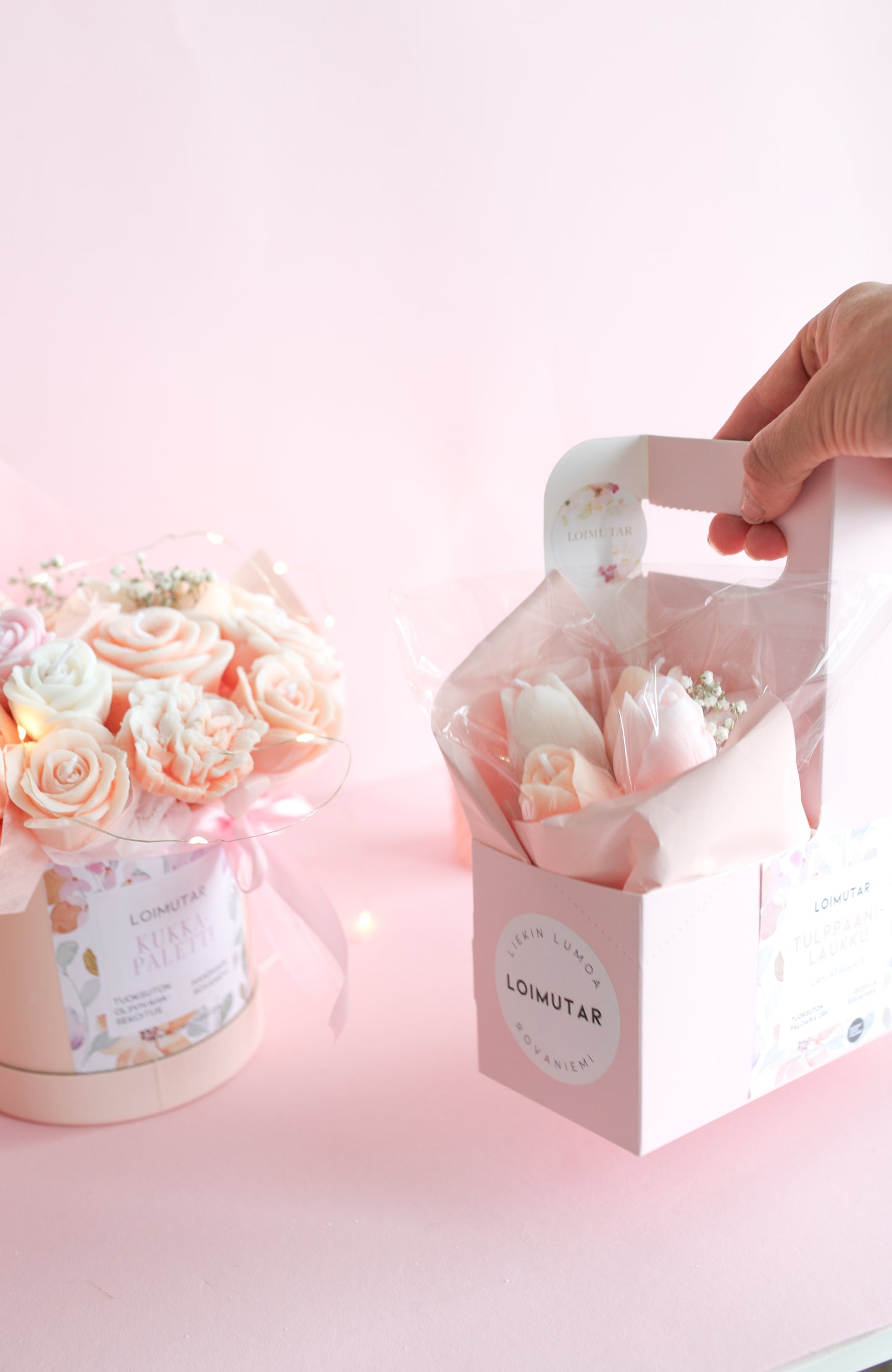 Tulppaanilaukku, lahjasetti