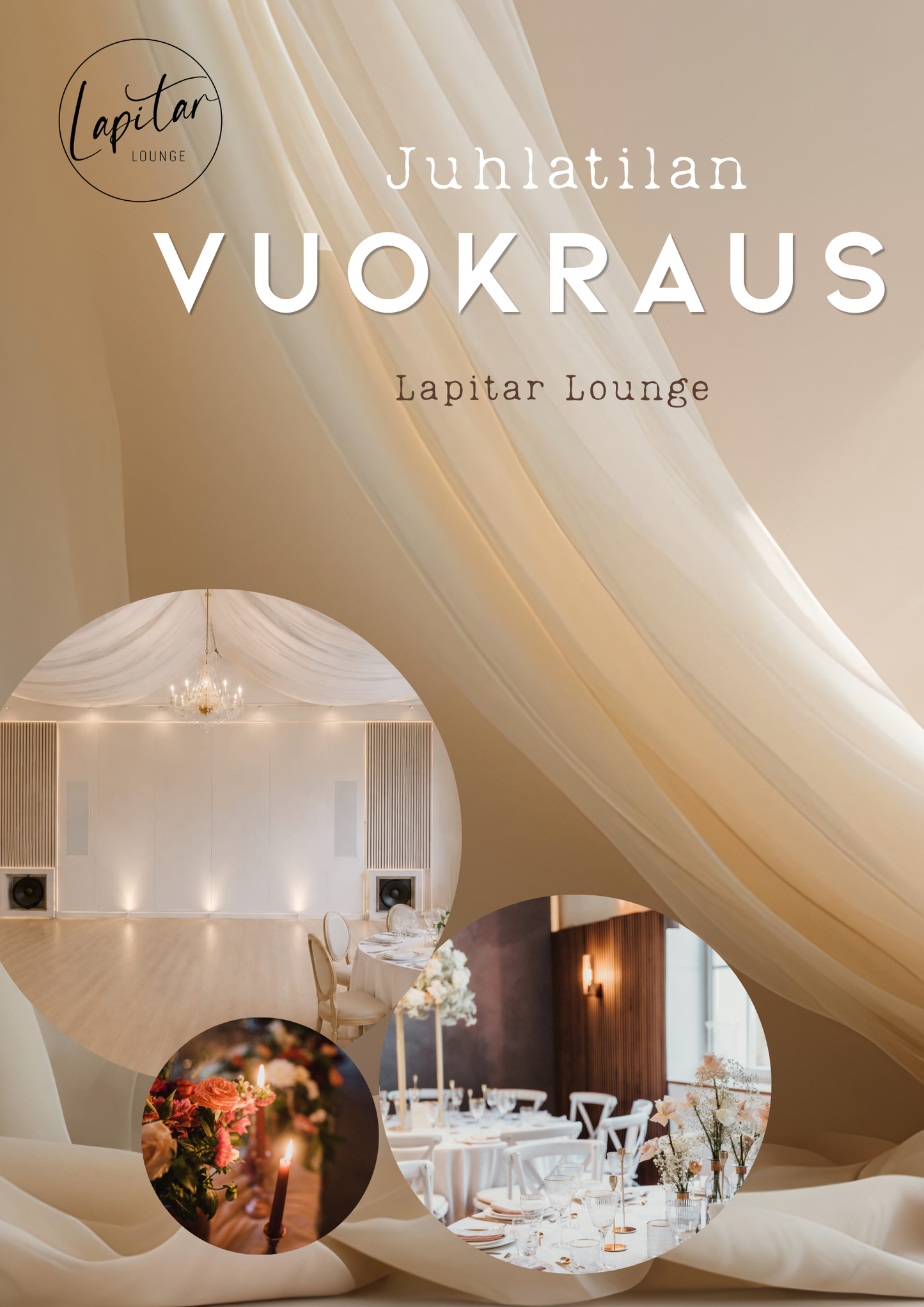 Lapitar Lounge - juhlatilan vuokraus