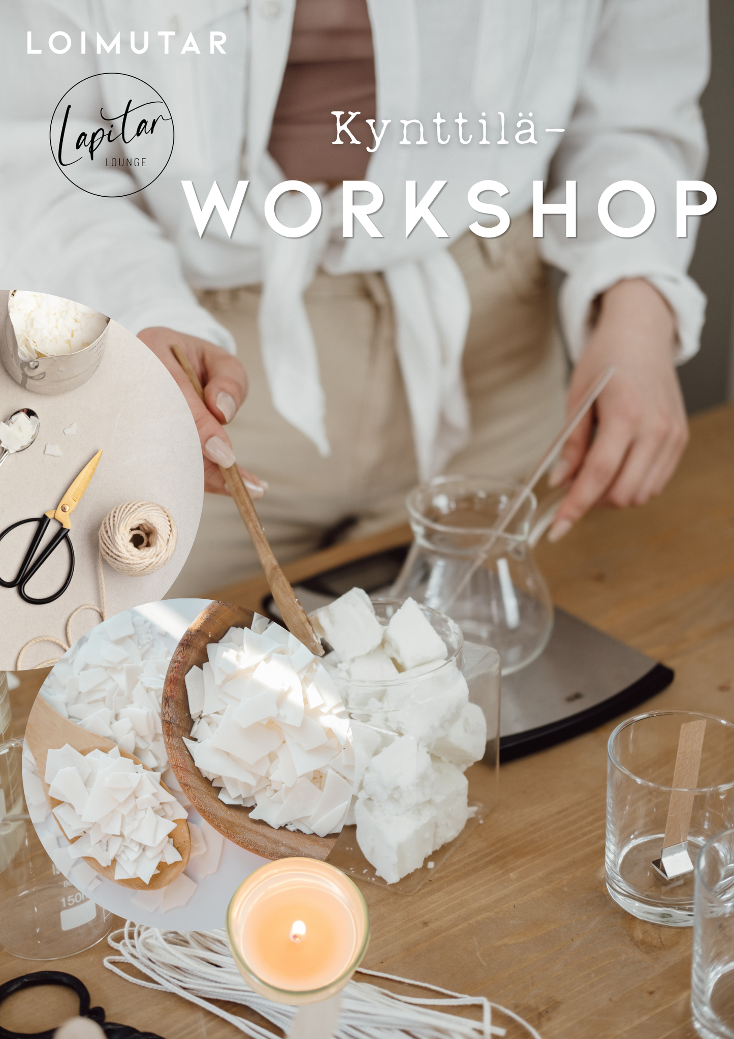 WORKSHOP: Valmista oma tuoksukynttilä