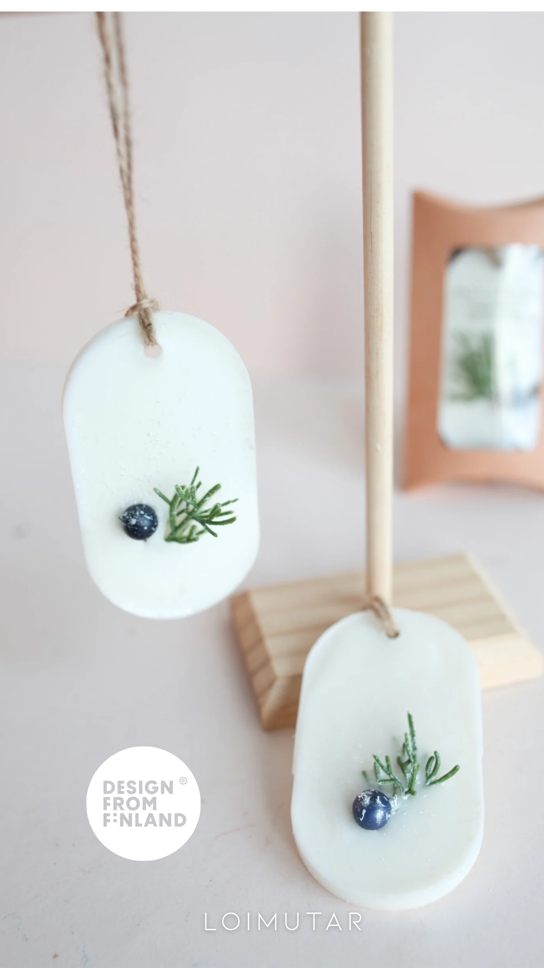 Raumduft mit Wacholderbeeren