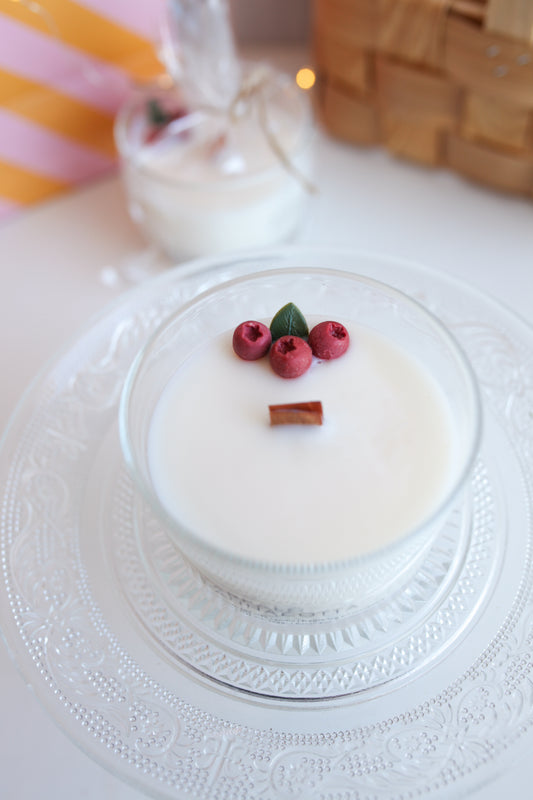 Preiselbeer-Panna-Cotta-Outlet