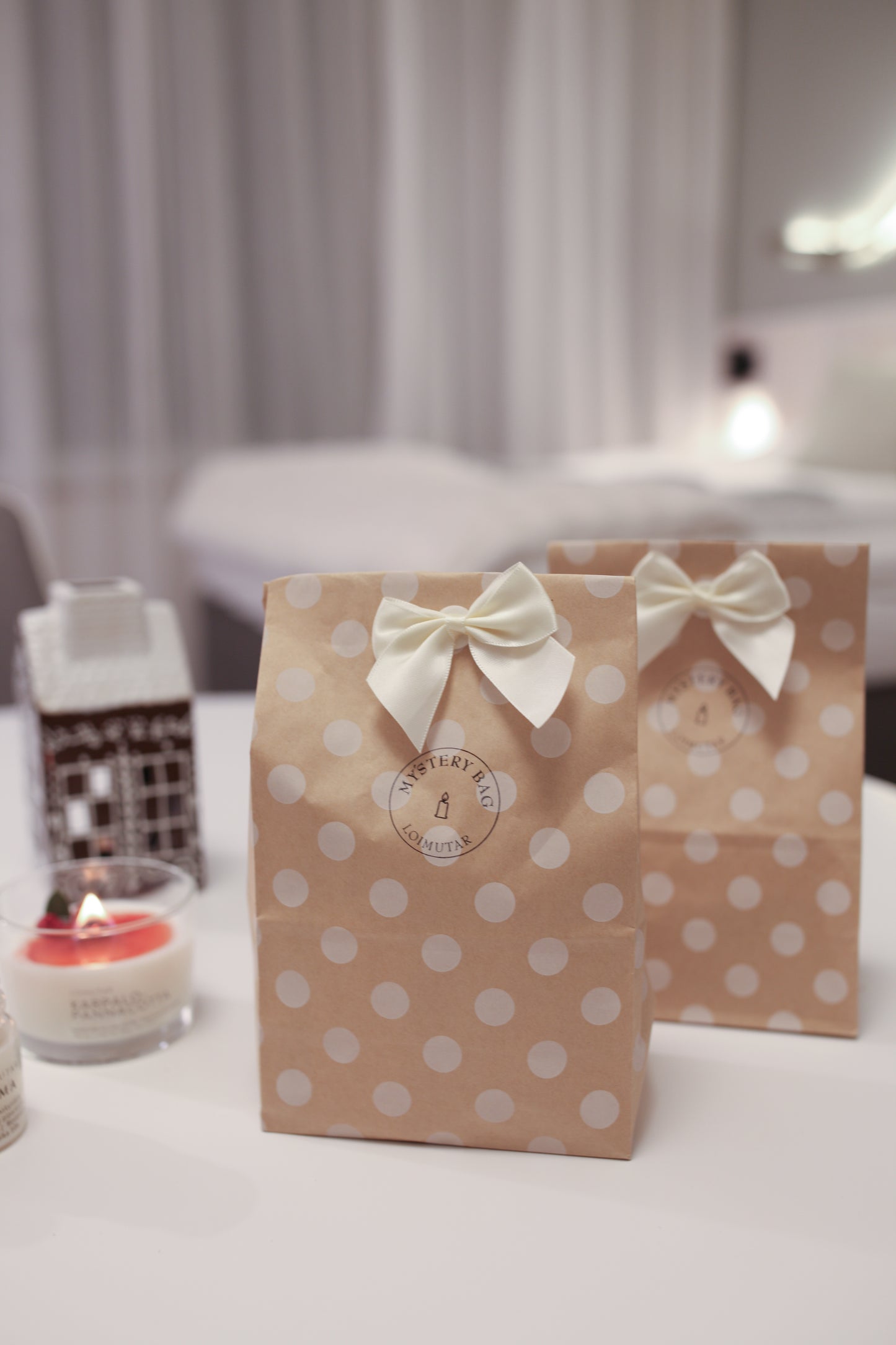 Yllätyspussi polka dot