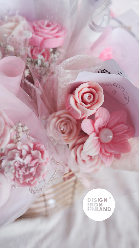 Kynttiläkukkakimppu