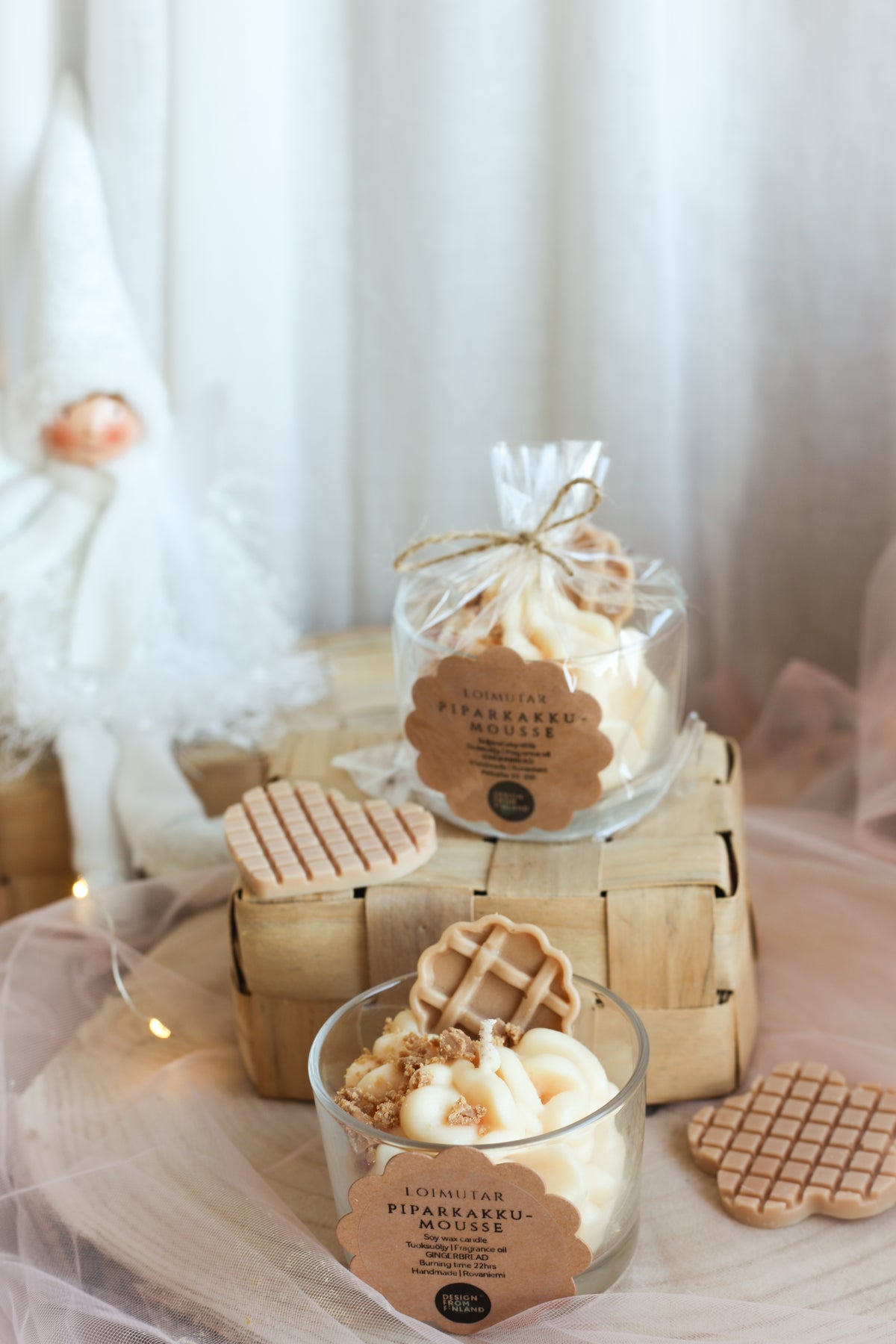 Gingerbread mousse