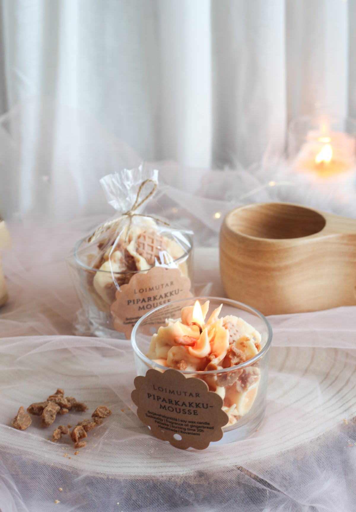 Gingerbread mousse