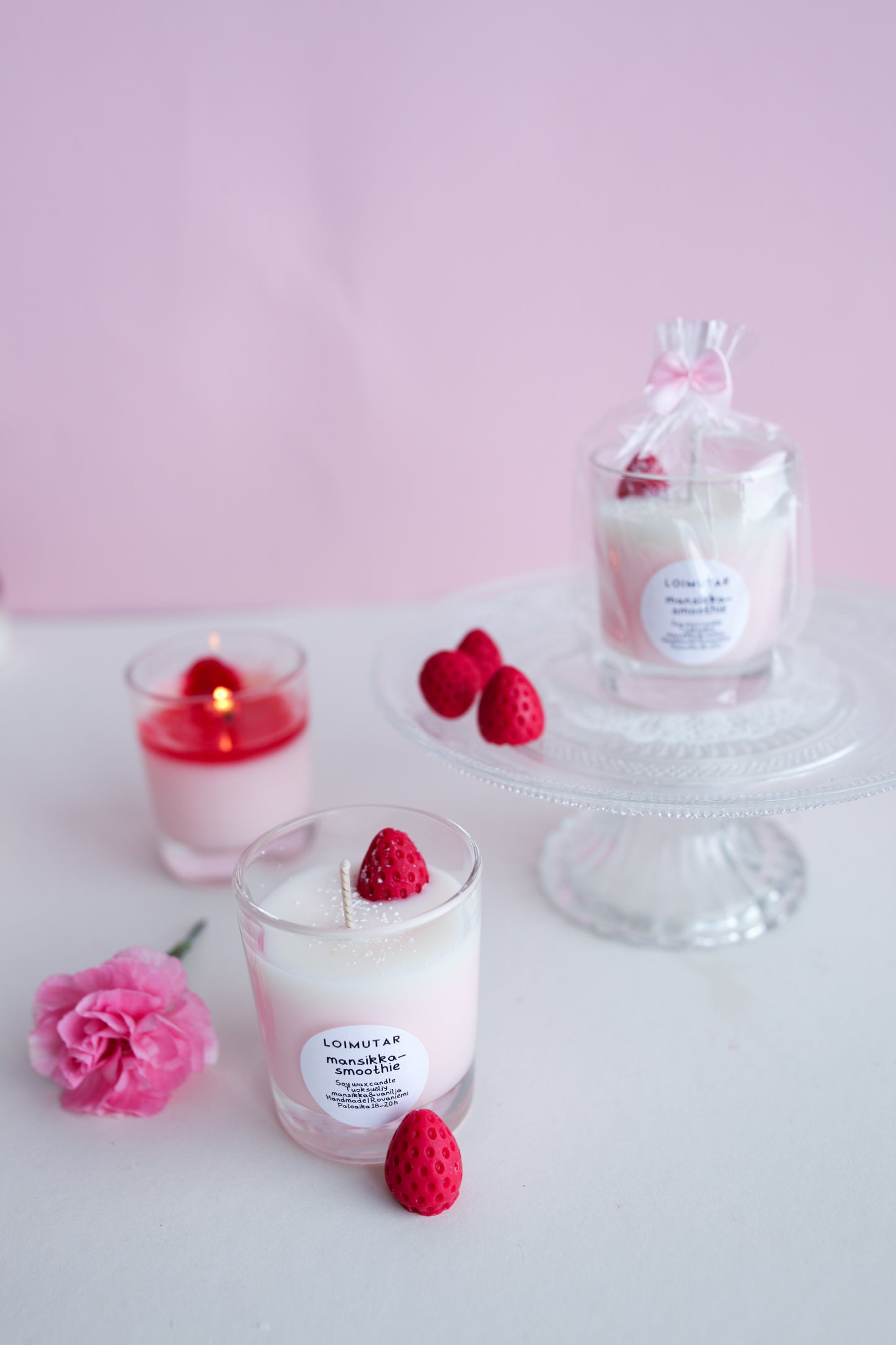 Mansikkasmoothie