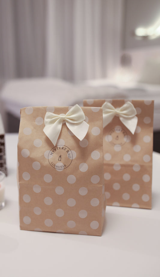 Yllätyspussi polka dot