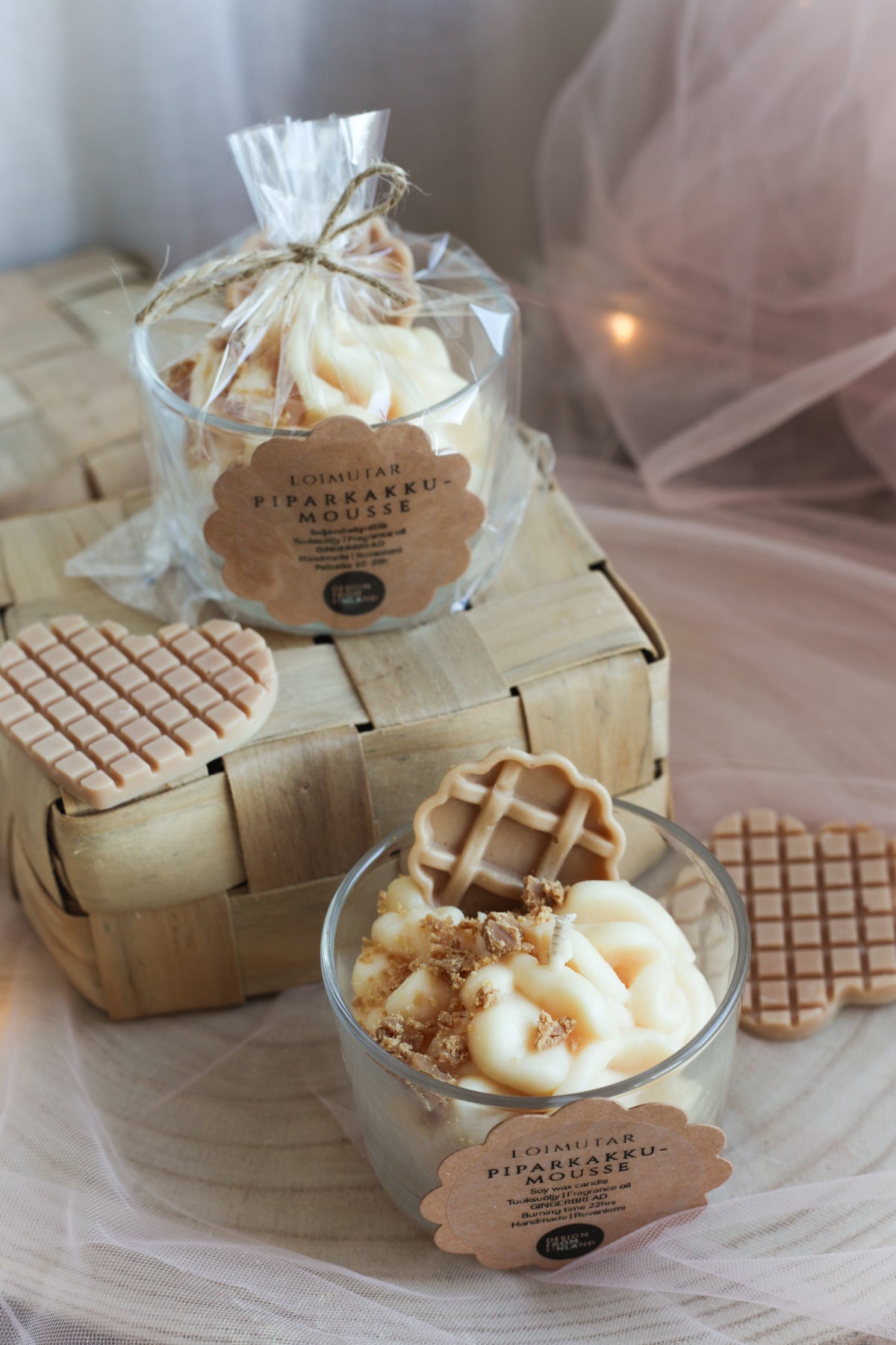 Gingerbread mousse