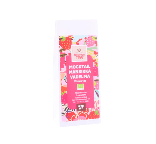 Mansikka-vadelma vihreä irtotee 60g
