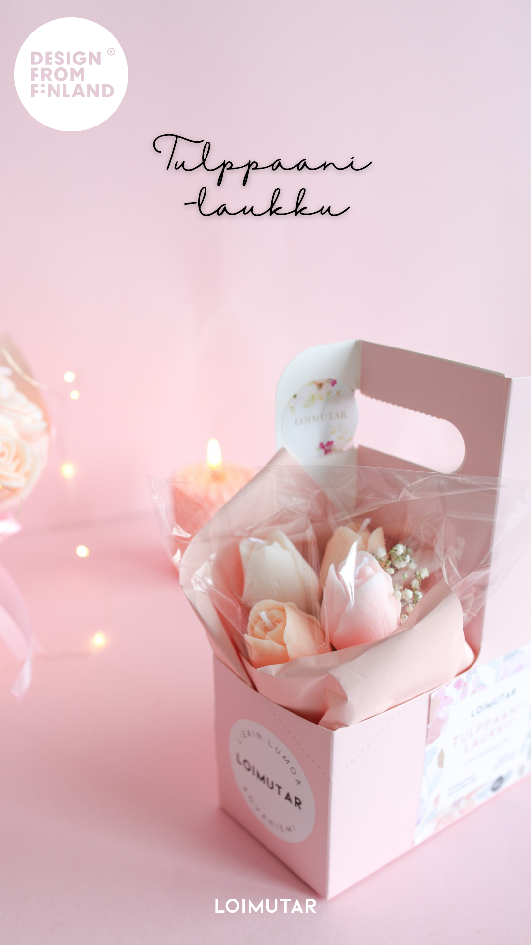 Tulppaanilaukku, lahjasetti