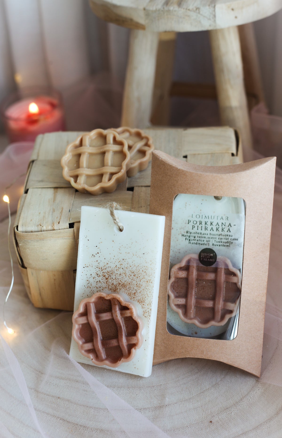 Room scent carrot cake