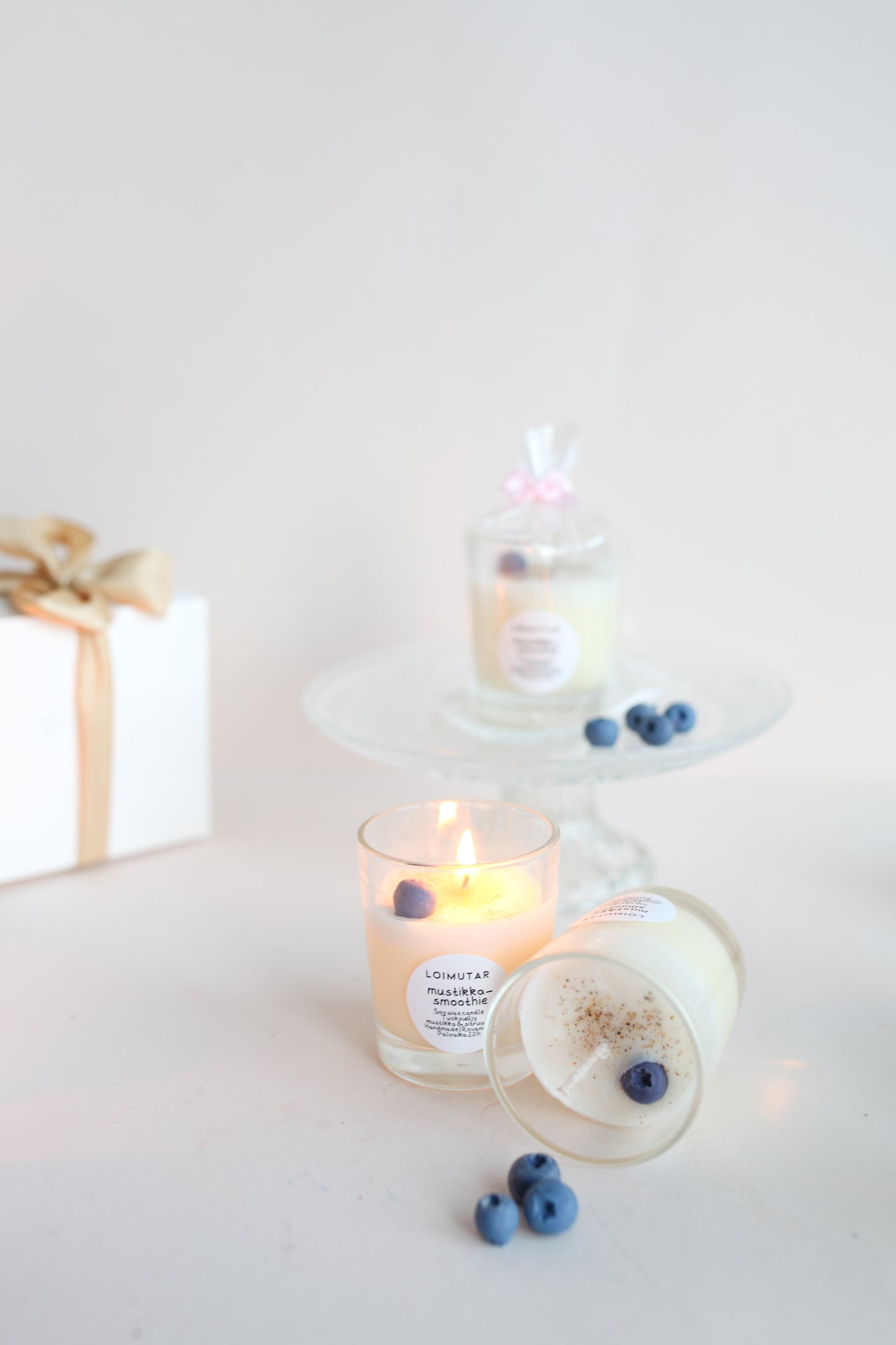 Mustikka&sitruuna smoothie