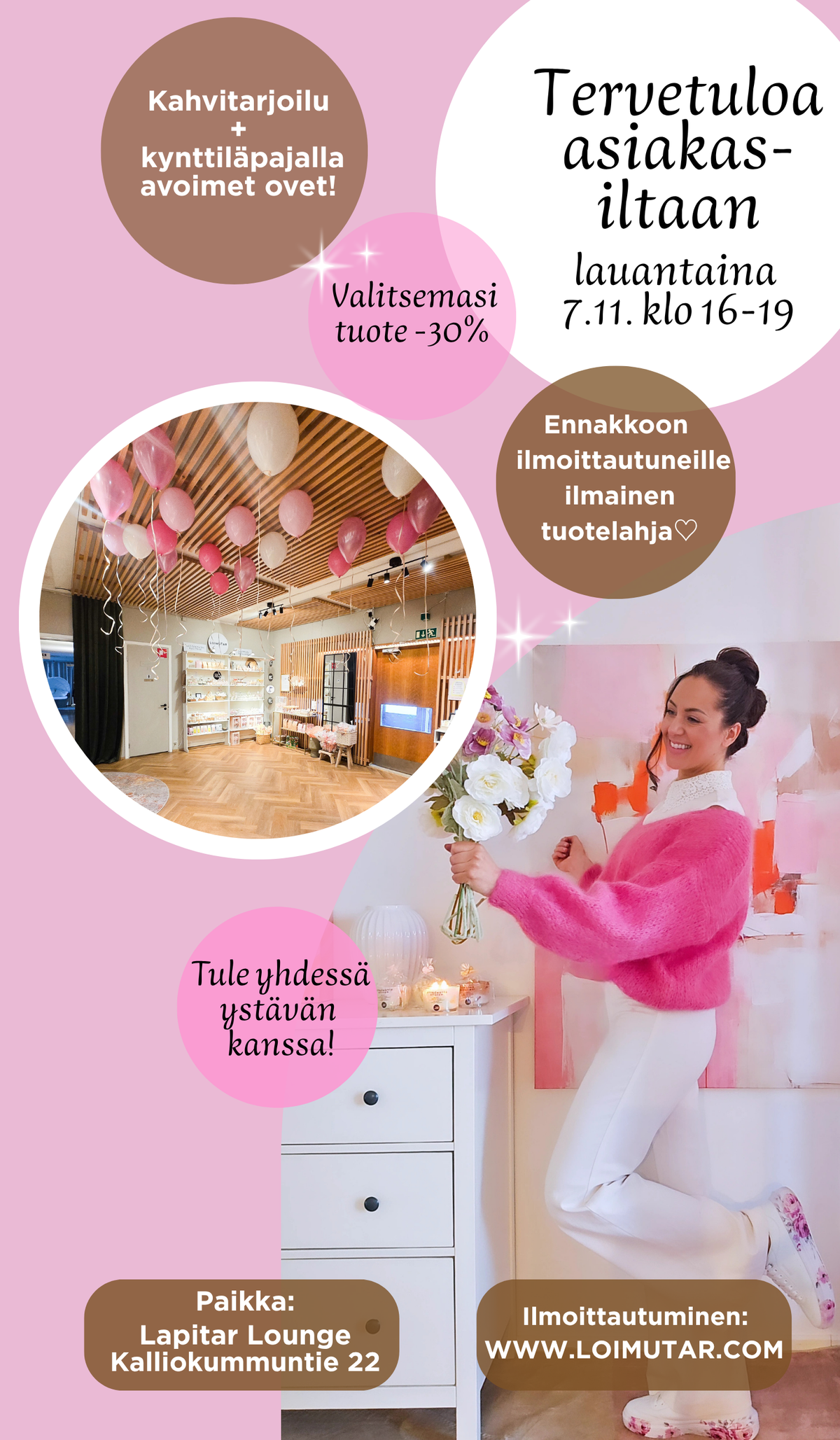 Asiakasilta 7.11. klo 16
