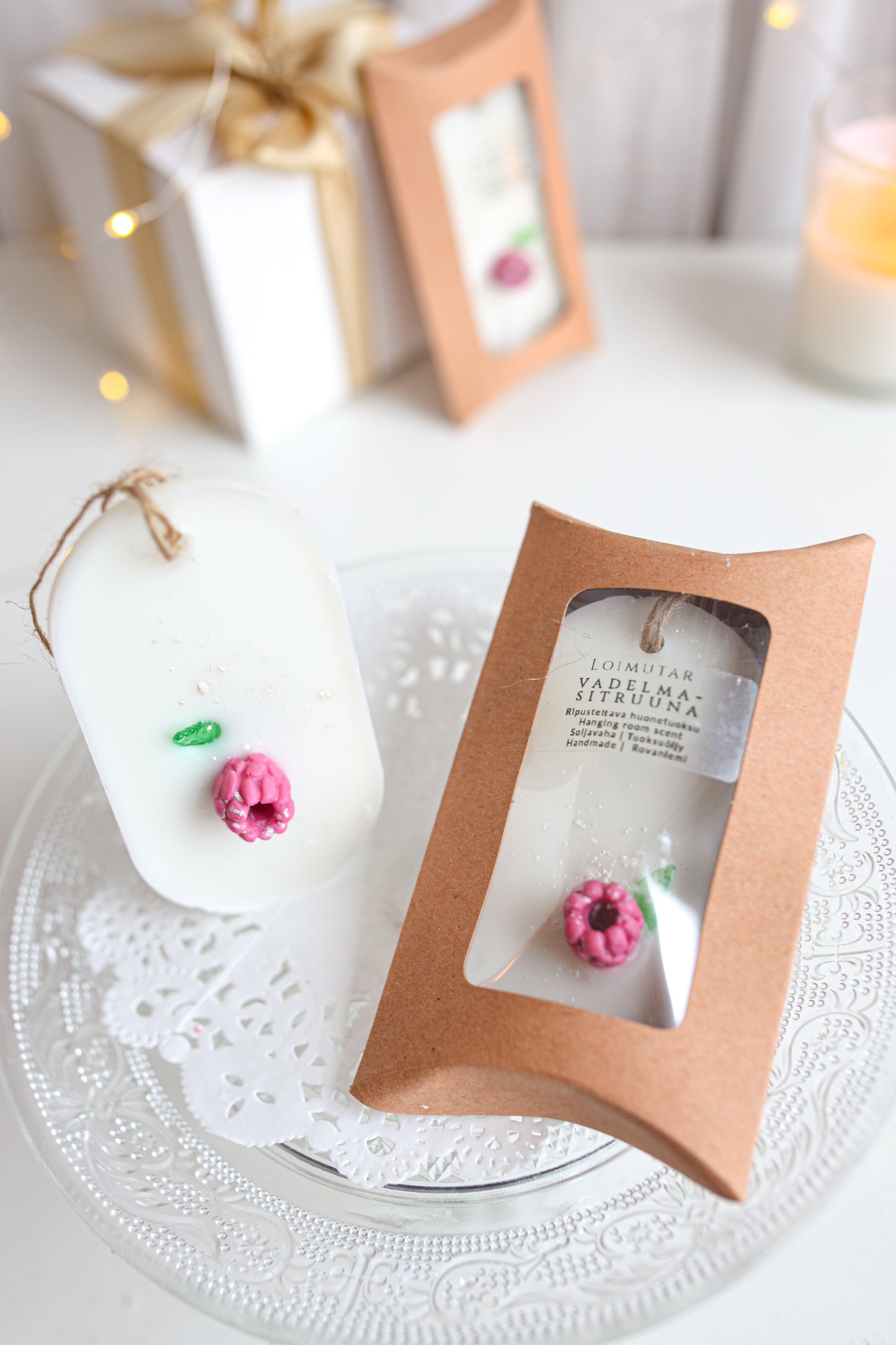 Room scent raspberry-lemon